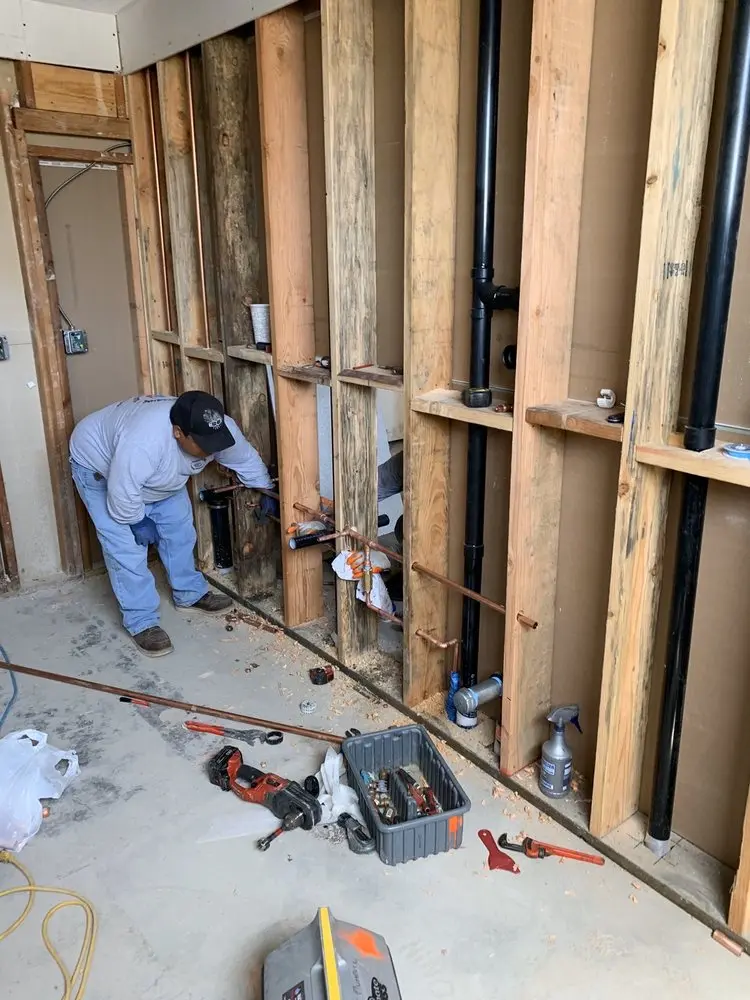 Commercial rough-in plumbing for Gas Line Repair in Wood Oaks Glen